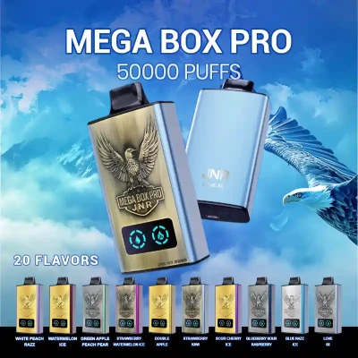 JNR Mega Box Pro 50K Vape Jetable Rechargeable